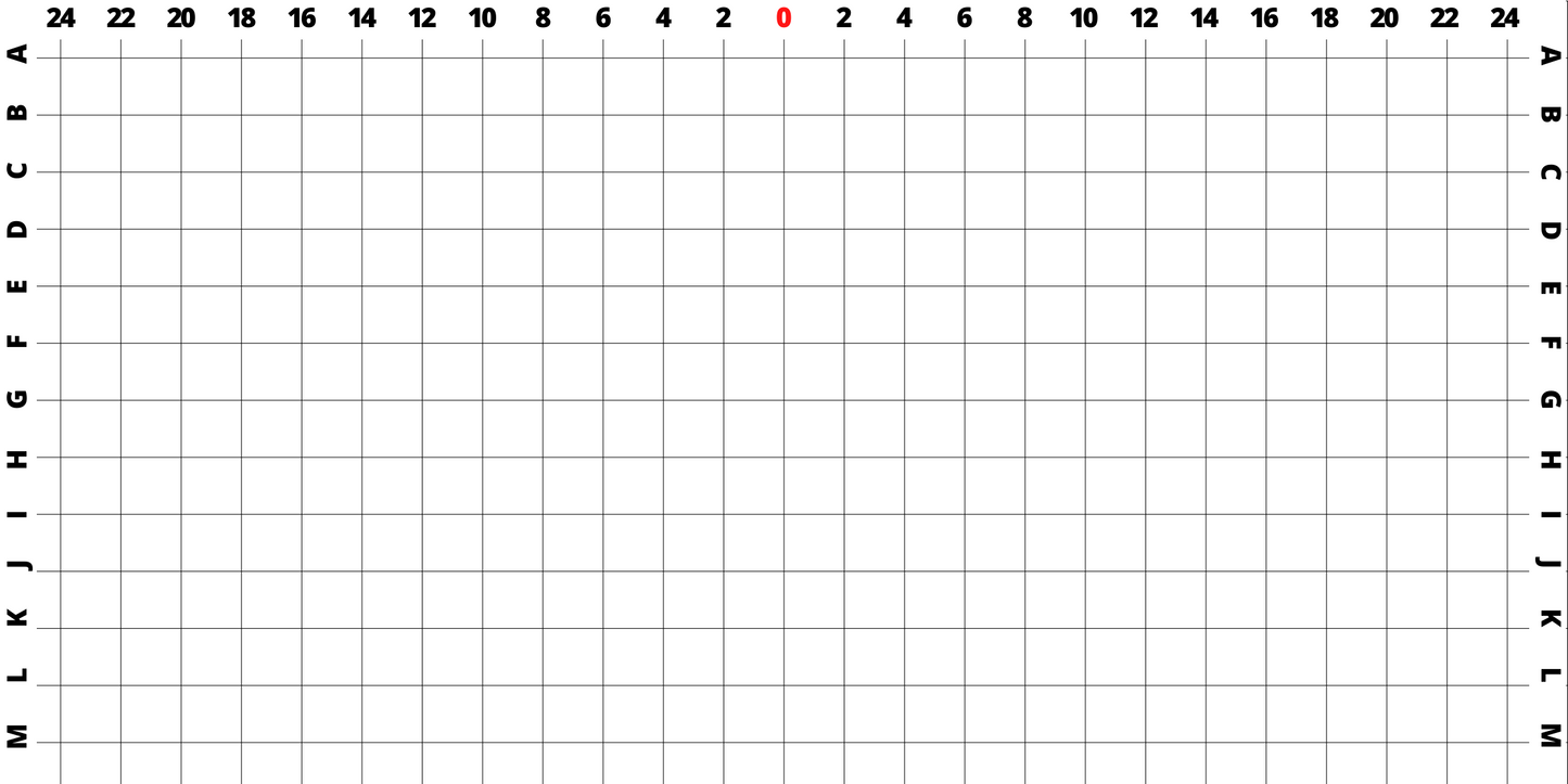 The Performer's Grid - Includes The Number Line and The Side Line