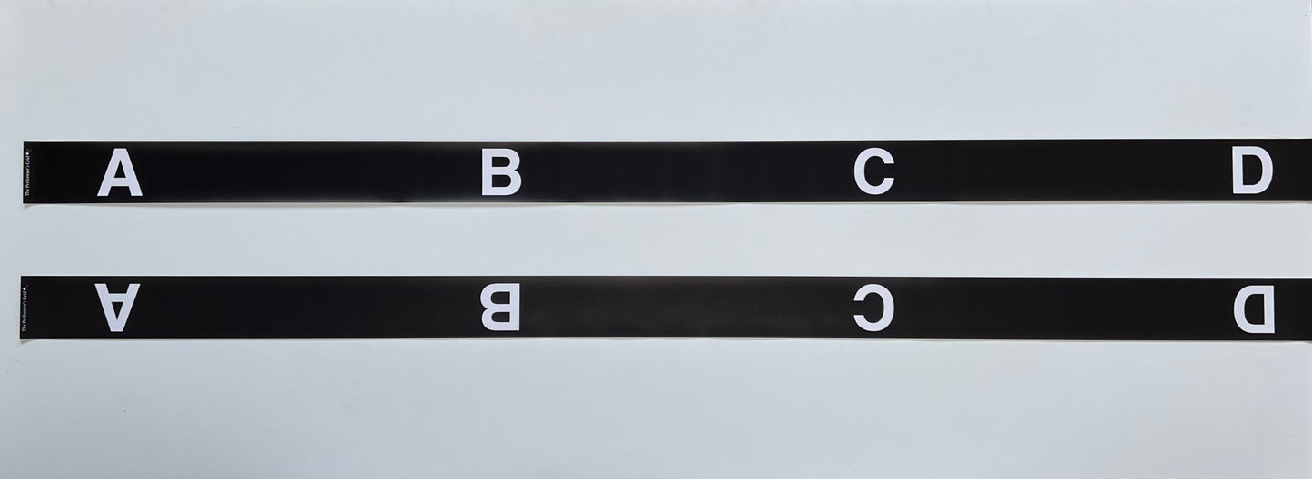 The Performer's Grid - Includes The Number Line and The Side Line